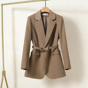 Elegant and Chic Belted Blazer for Women