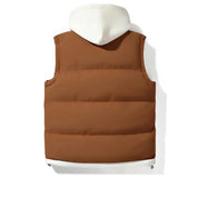 Men's Gilet - Hooded with Padded Design