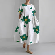 Chic and Stylish Loose Fit Printed Dress for Women