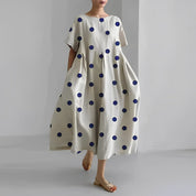 Chic and Stylish Loose Fit Printed Dress for Women