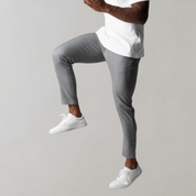 Men's Chino Work Trousers - Slim Fit & Ankle Length