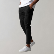 Men's Chino Work Trousers - Slim Fit & Ankle Length