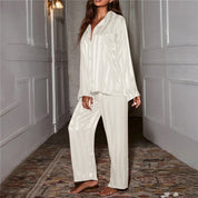 Women's Pyjama Set - Long Sleeve and Button Up