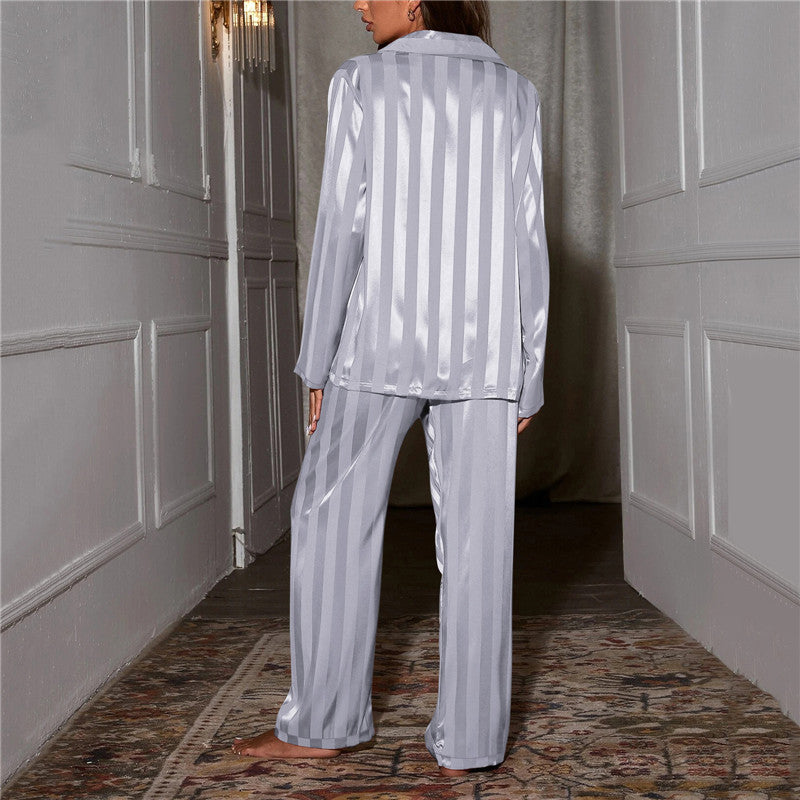 Women's Pyjama Set - Long Sleeve and Button Up