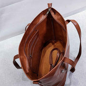 Women's Vintage Carry Tote Bag - Timeless Spacious Versatile