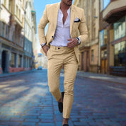 Slim Fit Wedding Guest Suit for Men