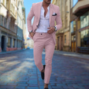Slim Fit Wedding Guest Suit for Men