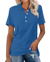 Breathable Casual Polo Shirt for Women