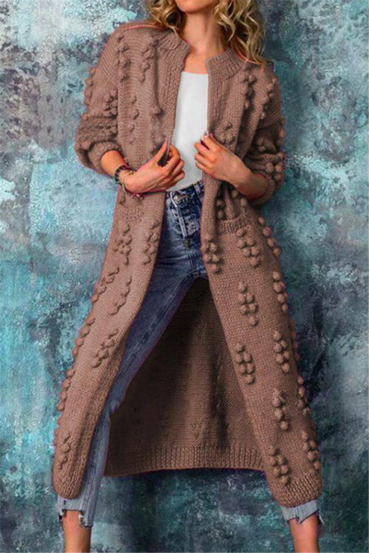 Gracie - Elegant Sweater with Matching Cardigan for Women