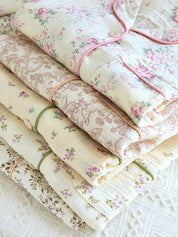 Carla - Cotton Pyjama Set with Floral Print for Women