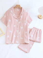 Ailyn - Luxurious Cotton Pyjama Set with Timeless Design for Women