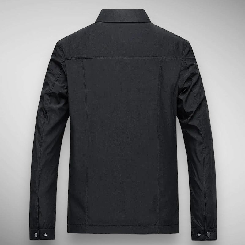 Men's Harrington Jacket - Checked Lining & Classic Collar