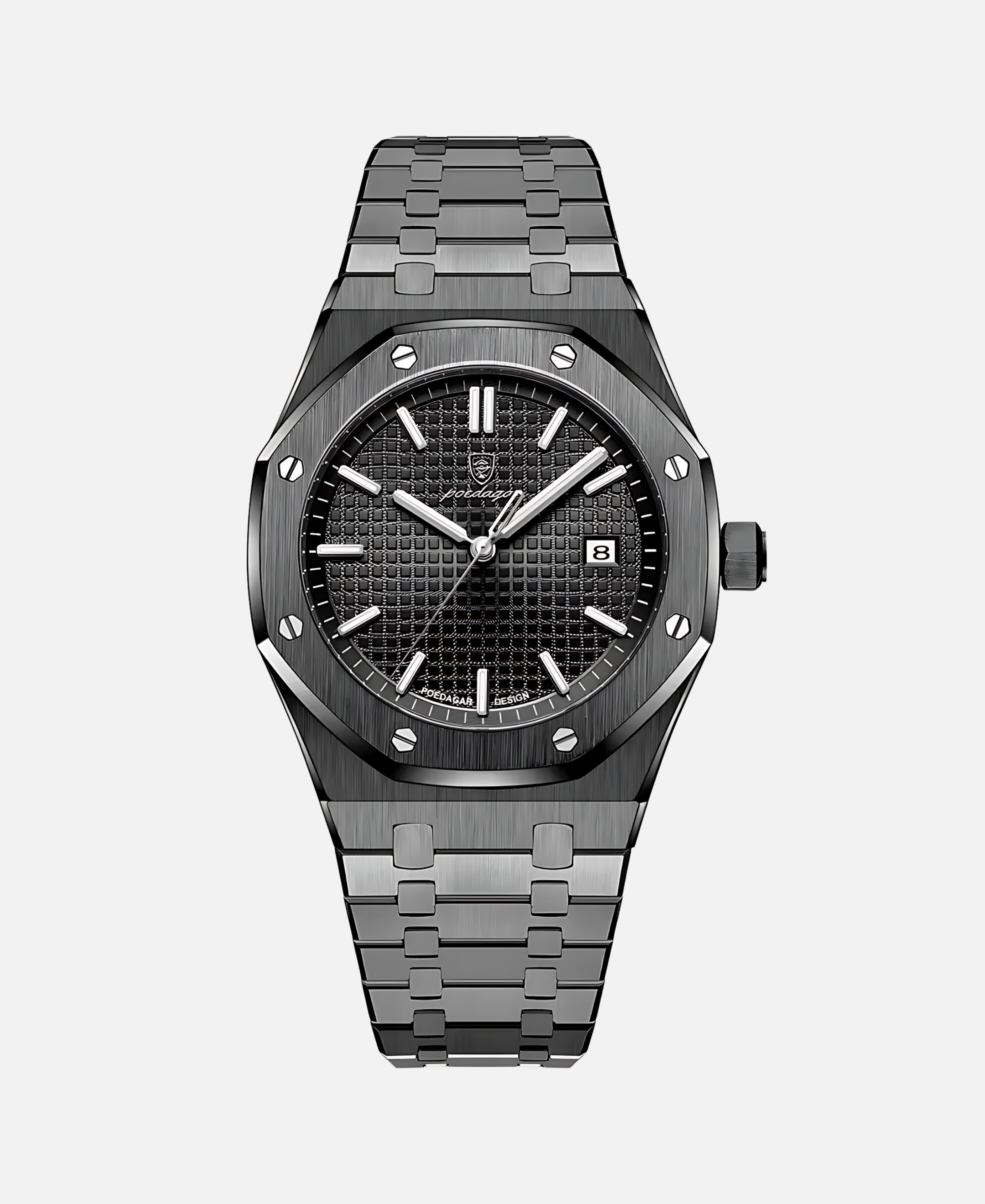 Durable Stainless Steel Wrist Watch for Men