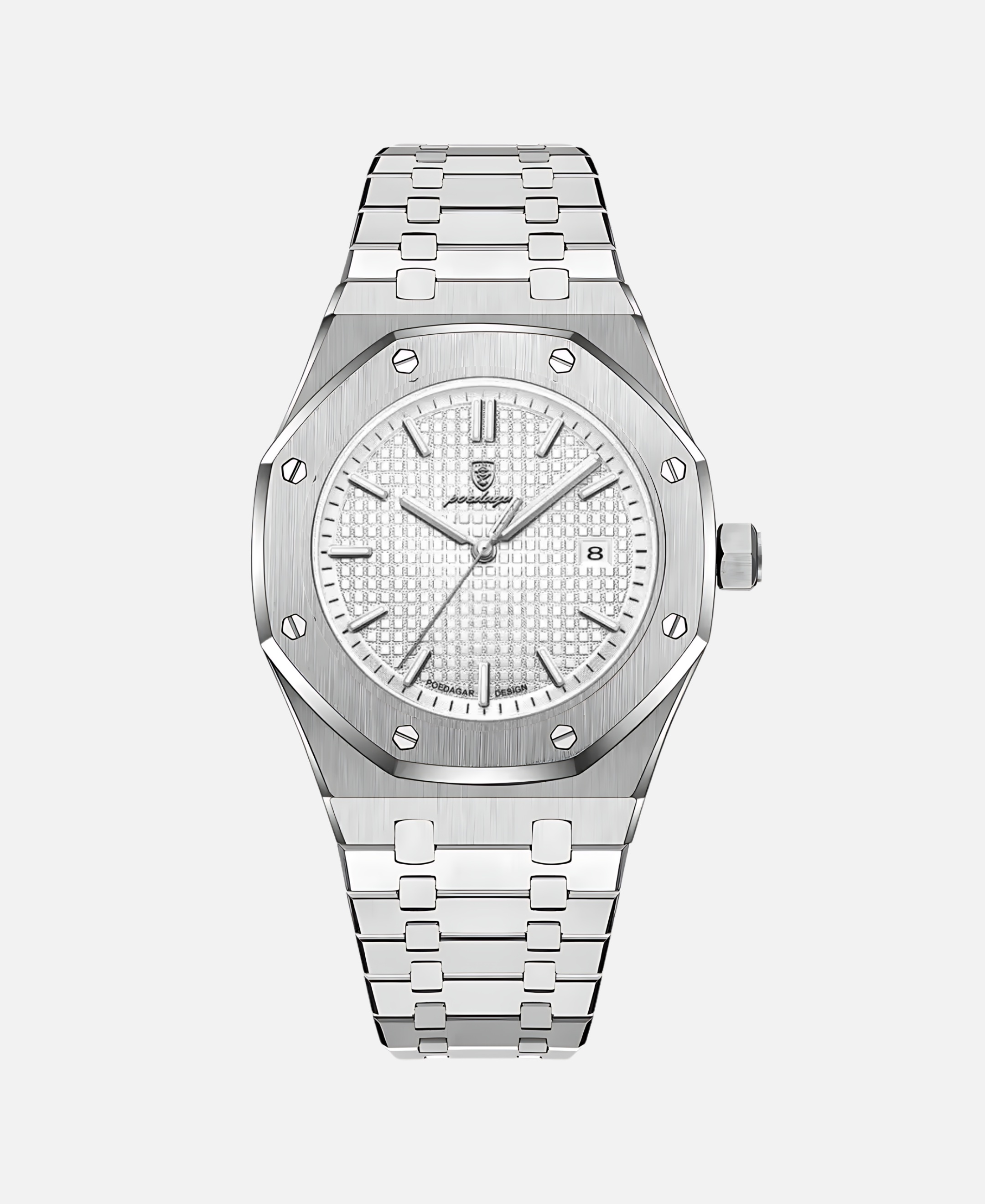 Durable Stainless Steel Wrist Watch for Men