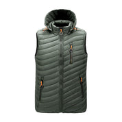 Men's Gilet - Hooded with Zip Pockets