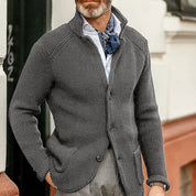 Men's Modern Knit Cardigan - Versatile Casual Vest