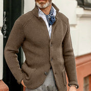 Men's Modern Knit Cardigan - Versatile Casual Vest