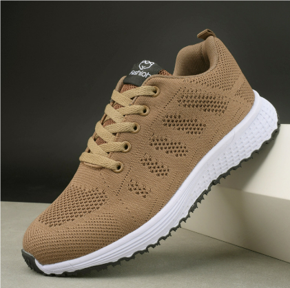 Women's Breathable Sports Trainers - Lightweight Casual Active Sneakers