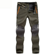 Men's Waterproof Trousers - Lined Two-Tone with Zip Pockets