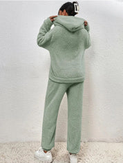 Women's Loungewear Set - with Pullover Hoodie & Joggers