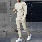 Modern and Trendy Sweatshirt and Trousers Set for Men
