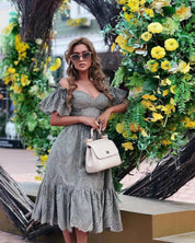 Elegant Off-the-Shoulder Dress for Women | Amara