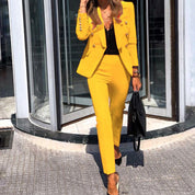 Elegant  Blazer and Trousers Set for Women | Wendy