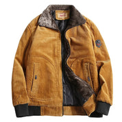 Men's Corduroy Winter Jacket - Cozy Outerwear