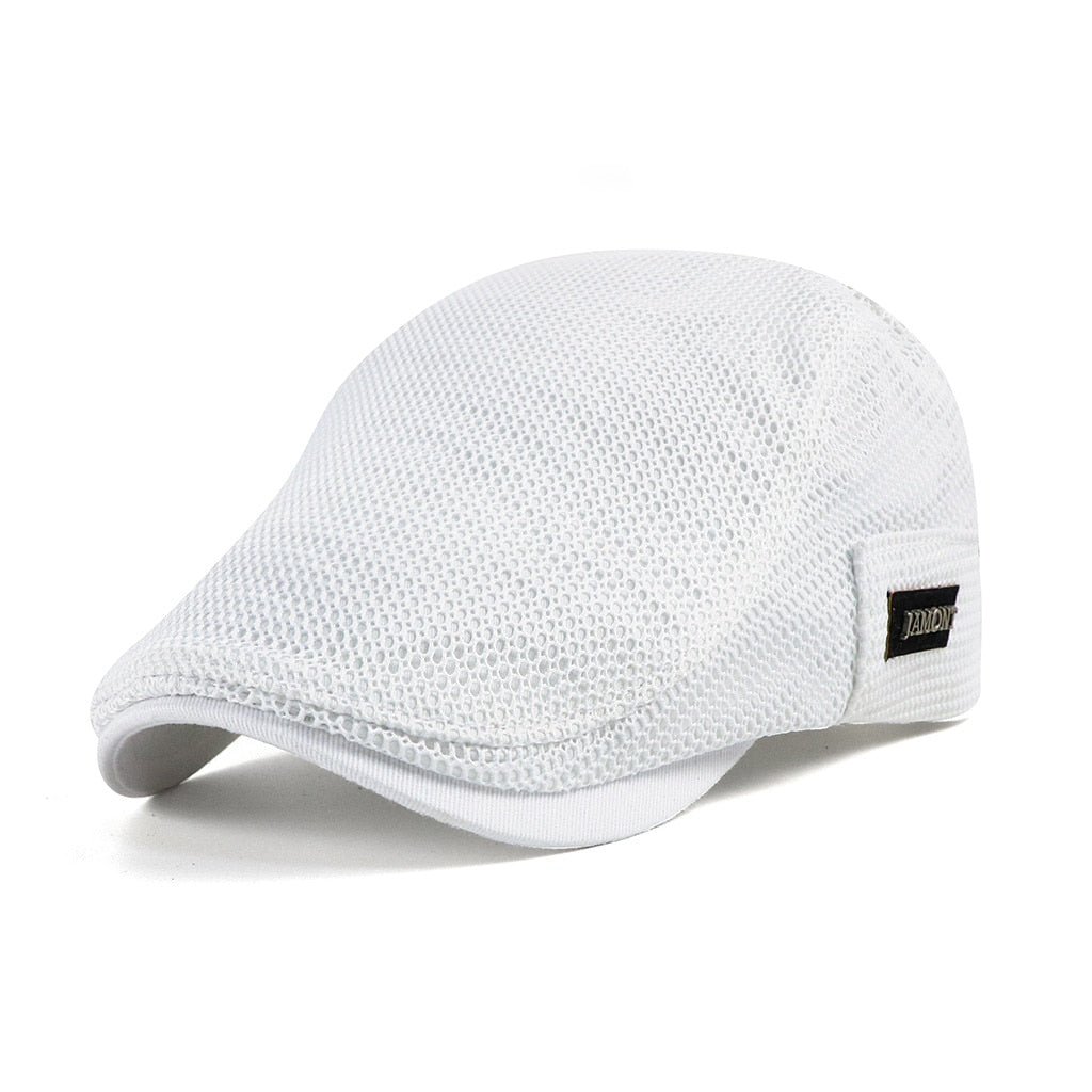 Men's Breathable Adjustable Cap - Stylish Sports Outdoor Hat
