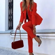 Elegant  Blazer and Trousers Set for Women | Wendy