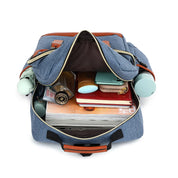 Unisex Vintage Waterproof Backpack - Large & Ergonomic