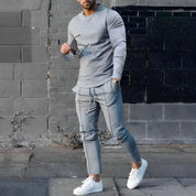 Modern and Trendy Sweatshirt and Trousers Set for Men