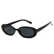 Vintage Oval UV400 Sunglasses for Women