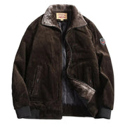 Men's Corduroy Winter Jacket - Cozy Outerwear