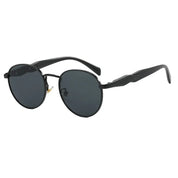 Vintage Round Metal UV400 Sunglasses for Women