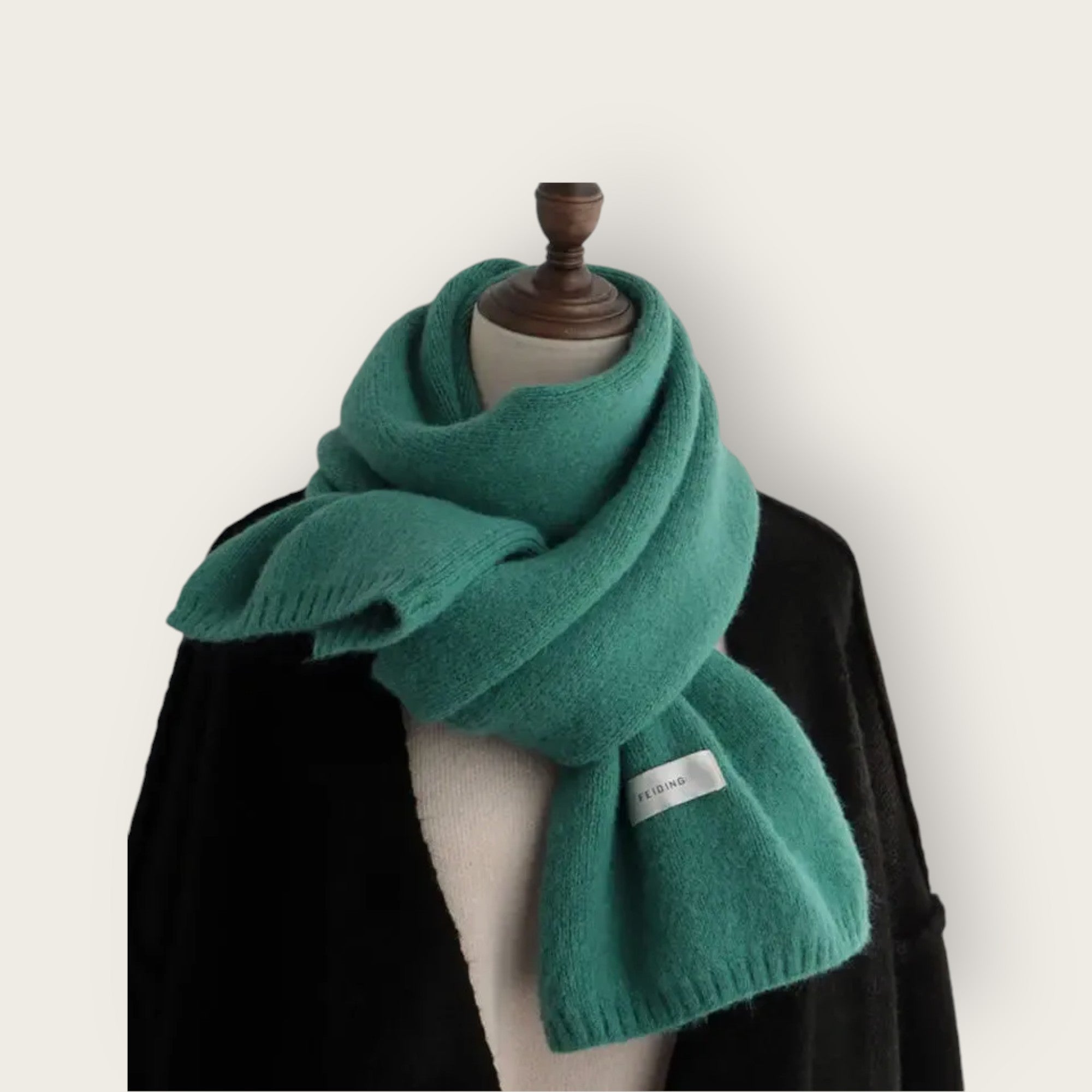 Unisex Scarf - Chunky Finish with Ribbed Ends