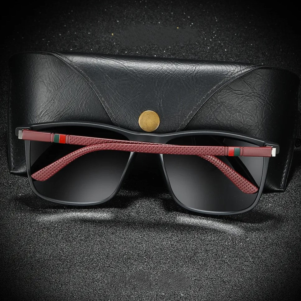 Luxury Polarized Square UV400 Sunglasses for Men