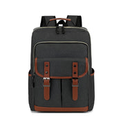 Unisex Vintage Waterproof Backpack - Large & Ergonomic