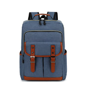 Unisex Vintage Waterproof Backpack - Large & Ergonomic