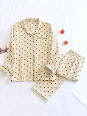Lindsey - Cozy Teddy Bear Winter Pyjama Set for Women