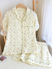 Claire - Luxurious Cotton Summer Pyjama Set for Women