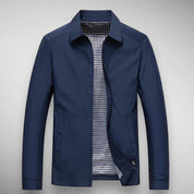 Men's Harrington Jacket - Checked Lining & Classic Collar