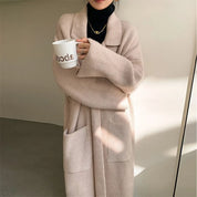 Ariana - Chic Autumn Knitted Long Coat for Women
