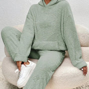 Women's Loungewear Set - with Pullover Hoodie & Joggers