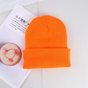 Unisex Knit Beanie - Folded Cuff