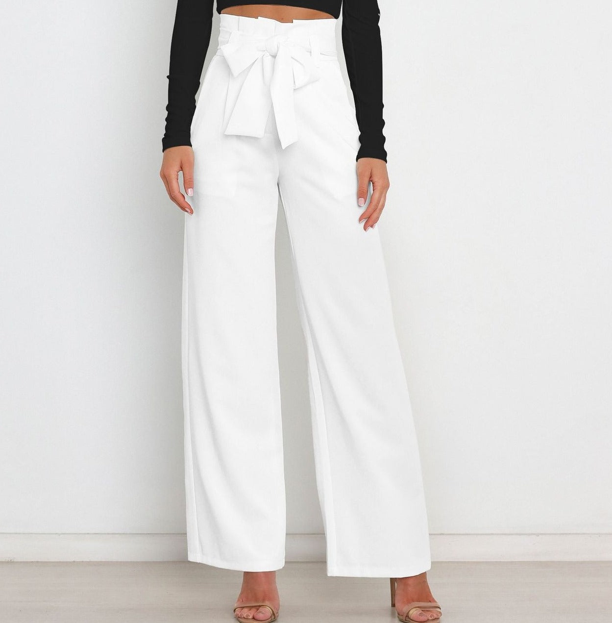 Stylish and Comfortable Wide Trousers for Women | Aaliyah