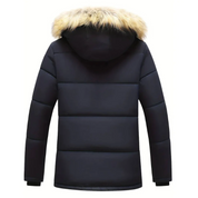 Men's Winter Jacket – Padded Hooded Parka