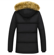 Men's Winter Jacket – Padded Hooded Parka
