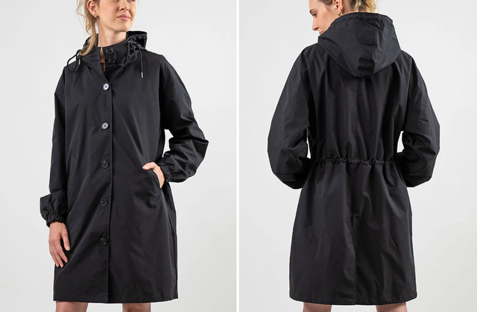 Women's Stylish Waterproof Coat - All-Weather Protection