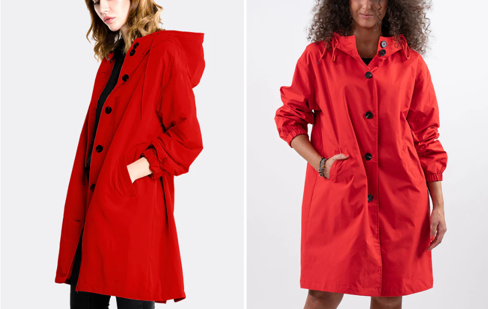 Women's Stylish Waterproof Coat - All-Weather Protection